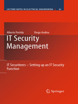 cover image of IT Security Management